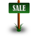 download Sale Sign clipart image with 0 hue color