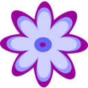download Thai Flowers clipart image with 180 hue color
