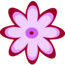 download Thai Flowers clipart image with 225 hue color