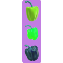download Bell Peppers clipart image with 90 hue color