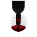download Bottle Of Wine clipart image with 0 hue color