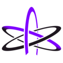 download Atom Of Atheism Remixed clipart image with 270 hue color
