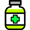 download Medicine Icon clipart image with 135 hue color
