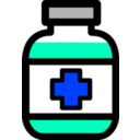 download Medicine Icon clipart image with 225 hue color