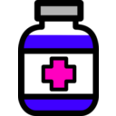download Medicine Icon clipart image with 315 hue color