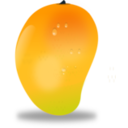 download Mango Fruit clipart image with 0 hue color