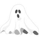 download Ghost clipart image with 225 hue color