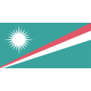 download Flag Of The Marshall Islands clipart image with 315 hue color