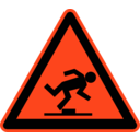 download Signs Hazard Warning clipart image with 315 hue color