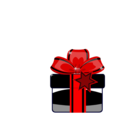 download Gift Black clipart image with 0 hue color