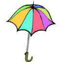 download Umbrella clipart image with 45 hue color