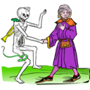 download Dance Macabre 7 clipart image with 0 hue color