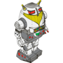 download Toy Robot clipart image with 0 hue color