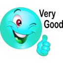 download Thumbs Up Smiley Emoticon clipart image with 135 hue color