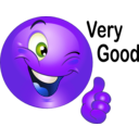 download Thumbs Up Smiley Emoticon clipart image with 225 hue color