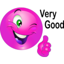 download Thumbs Up Smiley Emoticon clipart image with 270 hue color