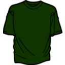 download Green T Shirt clipart image with 0 hue color