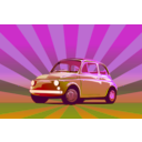 download Fiat 500 clipart image with 90 hue color