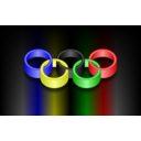 download Olympic Rings 2 clipart image with 0 hue color
