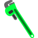 download Plumbers Wrench clipart image with 135 hue color