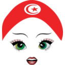download Pretty Tunisian Girl Smiley Emoticon clipart image with 0 hue color