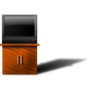 download Flat Tv clipart image with 0 hue color