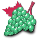 download Grapes clipart image with 225 hue color