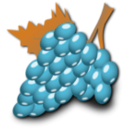 download Grapes clipart image with 270 hue color