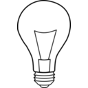 download Ampoule Light Bulb clipart image with 135 hue color