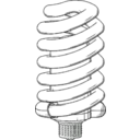 download Flourescent Bulb clipart image with 270 hue color