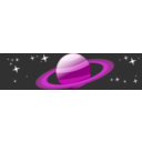 download Planet clipart image with 270 hue color