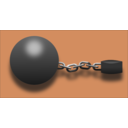 download Prisoners Chain clipart image with 0 hue color