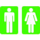 download Toilet Signs clipart image with 225 hue color