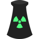 download Nuclear Power Plant Icon Symbol 3 clipart image with 90 hue color