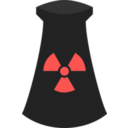 download Nuclear Power Plant Icon Symbol 3 clipart image with 315 hue color