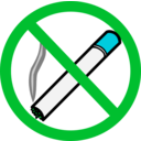 download No Smoking clipart image with 135 hue color