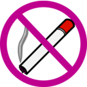 download No Smoking clipart image with 315 hue color