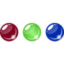 download Balls clipart image with 225 hue color
