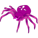 download Rodney The Spider clipart image with 270 hue color