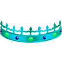 download Front Crown clipart image with 135 hue color