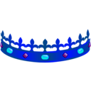 download Front Crown clipart image with 180 hue color