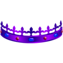 download Front Crown clipart image with 225 hue color