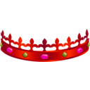 download Front Crown clipart image with 315 hue color
