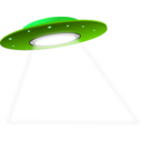 download Ufo clipart image with 90 hue color