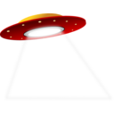 download Ufo clipart image with 0 hue color