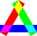 Rgb Long Rectangles Triangle