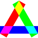 download Rgb Long Rectangles Triangle clipart image with 0 hue color