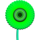 download Sunflower clipart image with 90 hue color