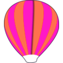 download Hot Air Balloon Work In Progress clipart image with 315 hue color