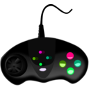 download Gamepad clipart image with 90 hue color